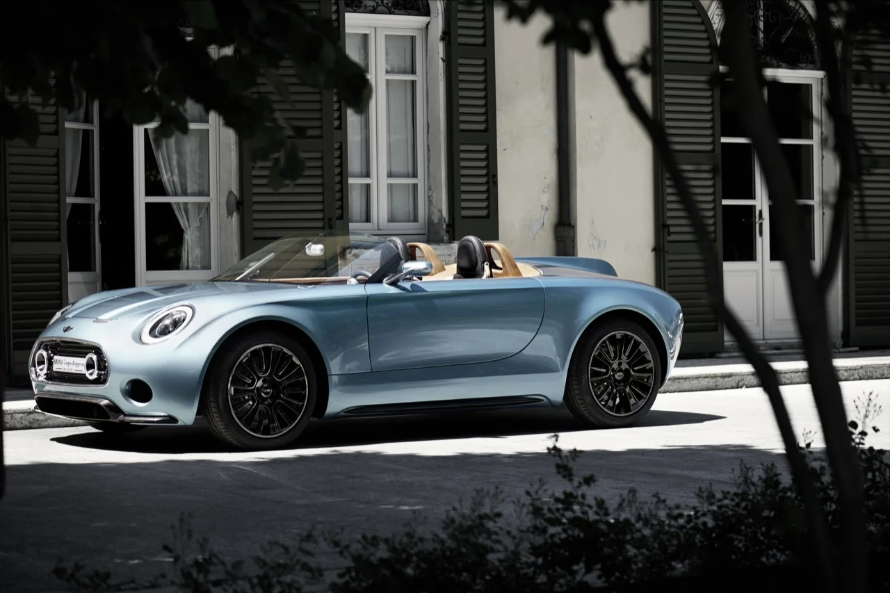 The Mini Superleggera concept car.