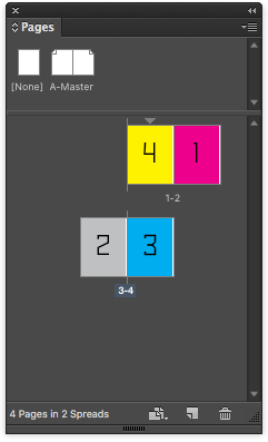 To export these in order, type &ldquo;2-4, 1&rdquo; in the page range field and the exported PDF will be in the correct reading order.