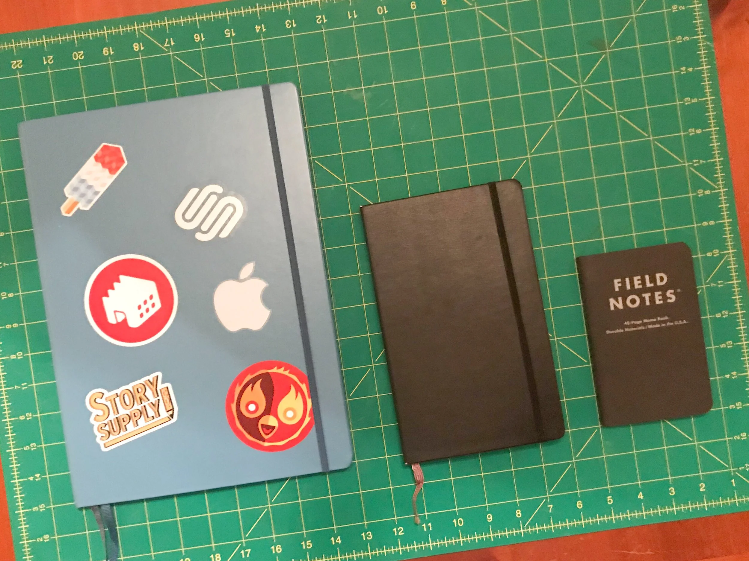 Lauchttrum 1917 Master Slim, Moleskine, Field Notes