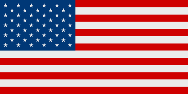US Flag with 50 stars.