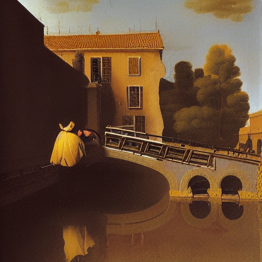 A bridge over troubled water - Jan Vermeer
