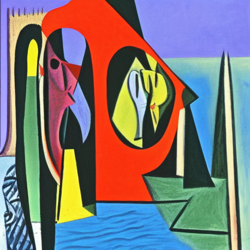 A bridge over troubled water - Picasso