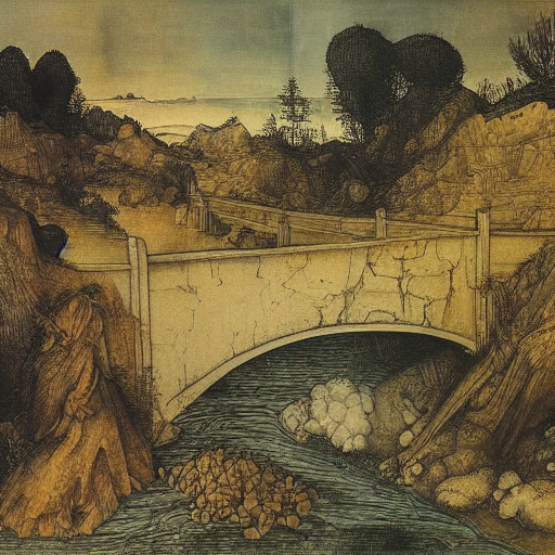 A bridge over troubled water -Albrecht Dürer