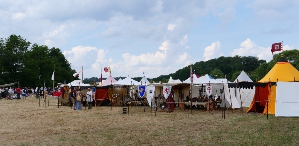 Medieval campground 