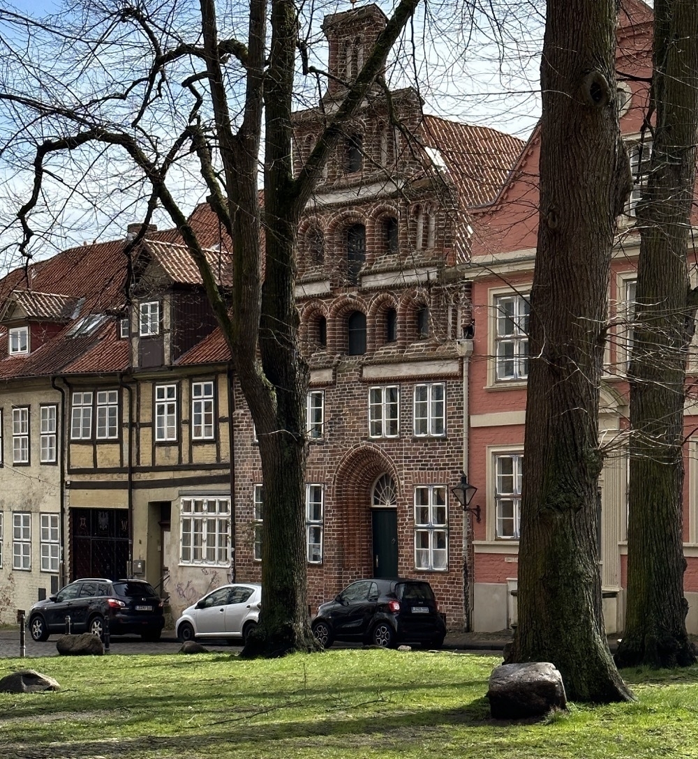 View of the St Michaelis close, here was the school Johann Sebastian Bach attended