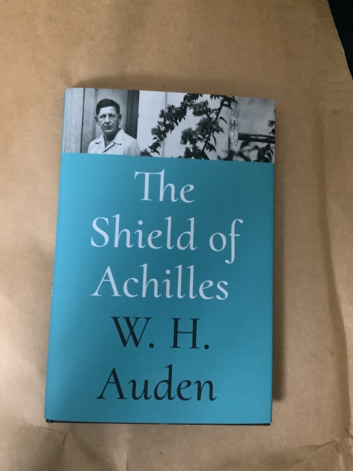Photo of W. H. Auden’s Shield of Achilles, a new edition published in 2024.