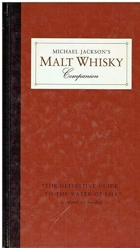 Book cover for Michael Jackson's Malt Whisky Companion