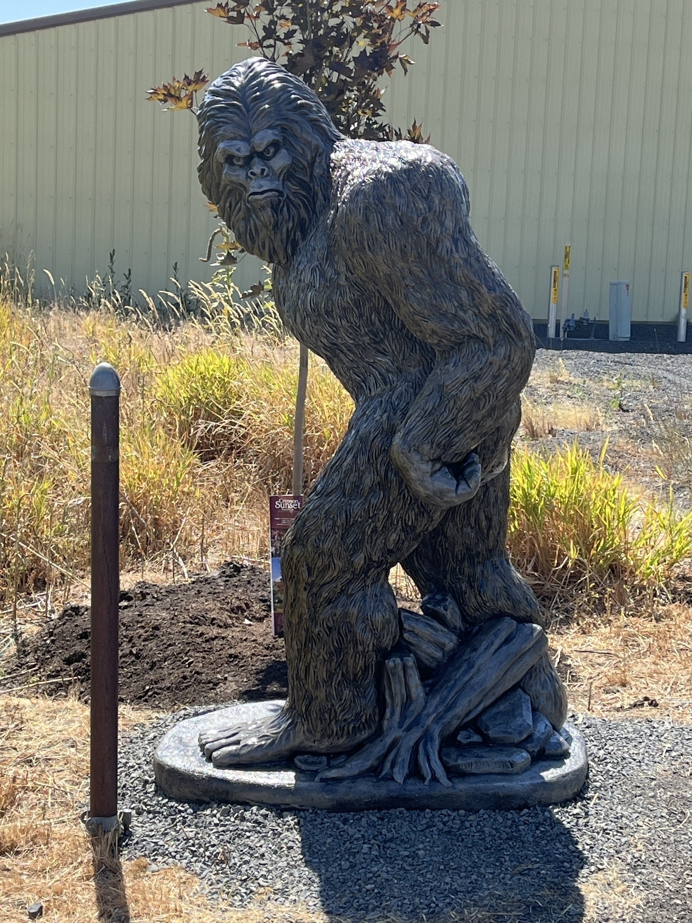 Sasquatch statue
