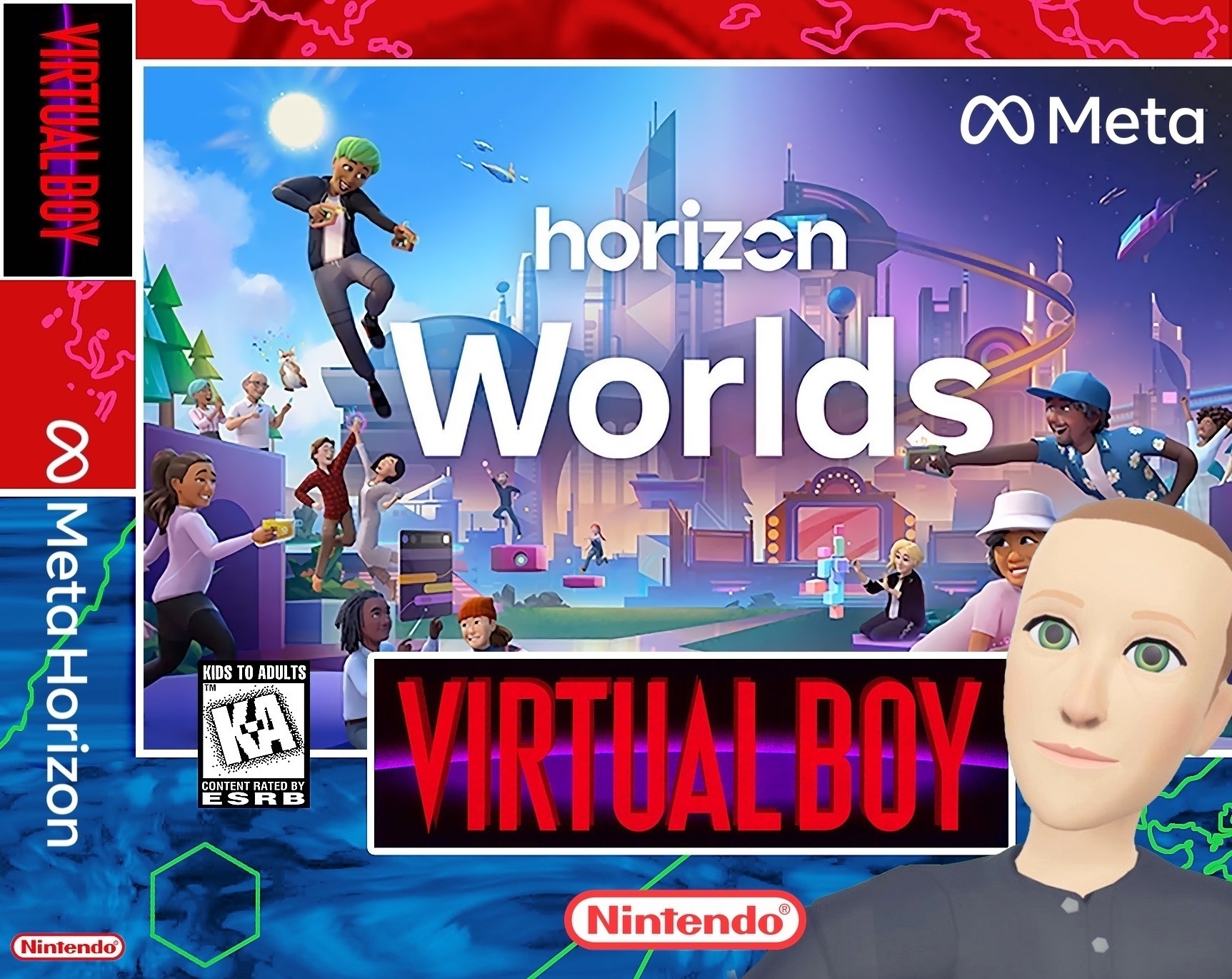 Meta Horizon Worlds for the Nintendo Virtual Boy
