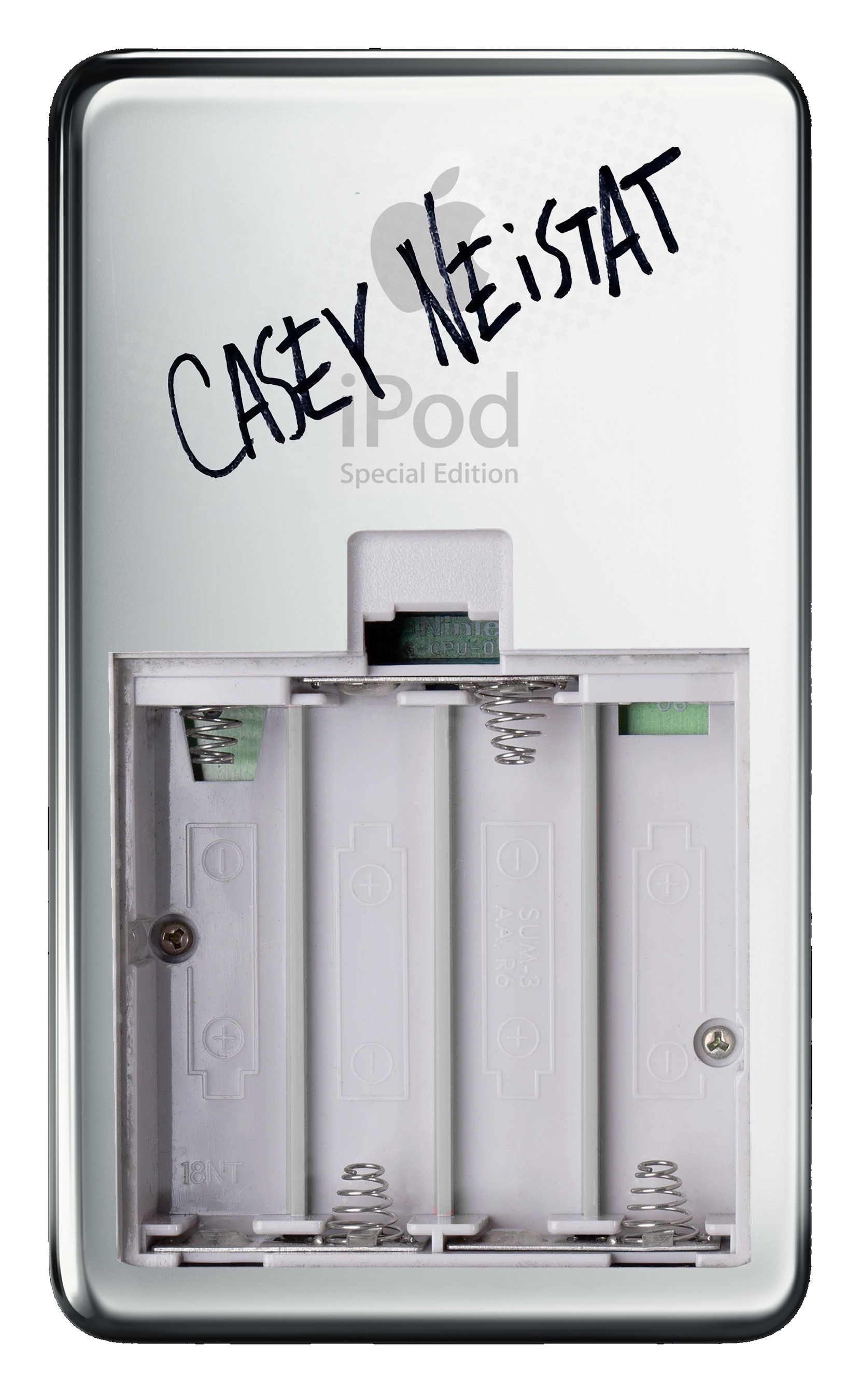 Casey Nesiat iPod “Special Edition” with quad AA battery compartment.