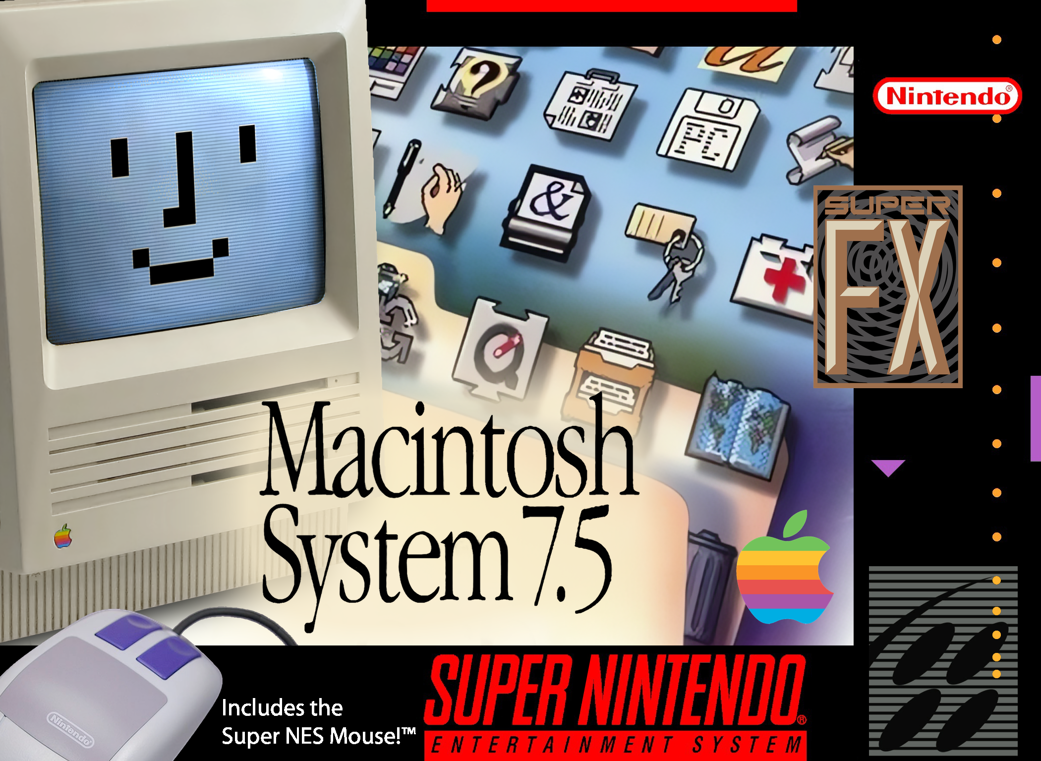Macintosh System 7 for the Nintendo Entertainment System