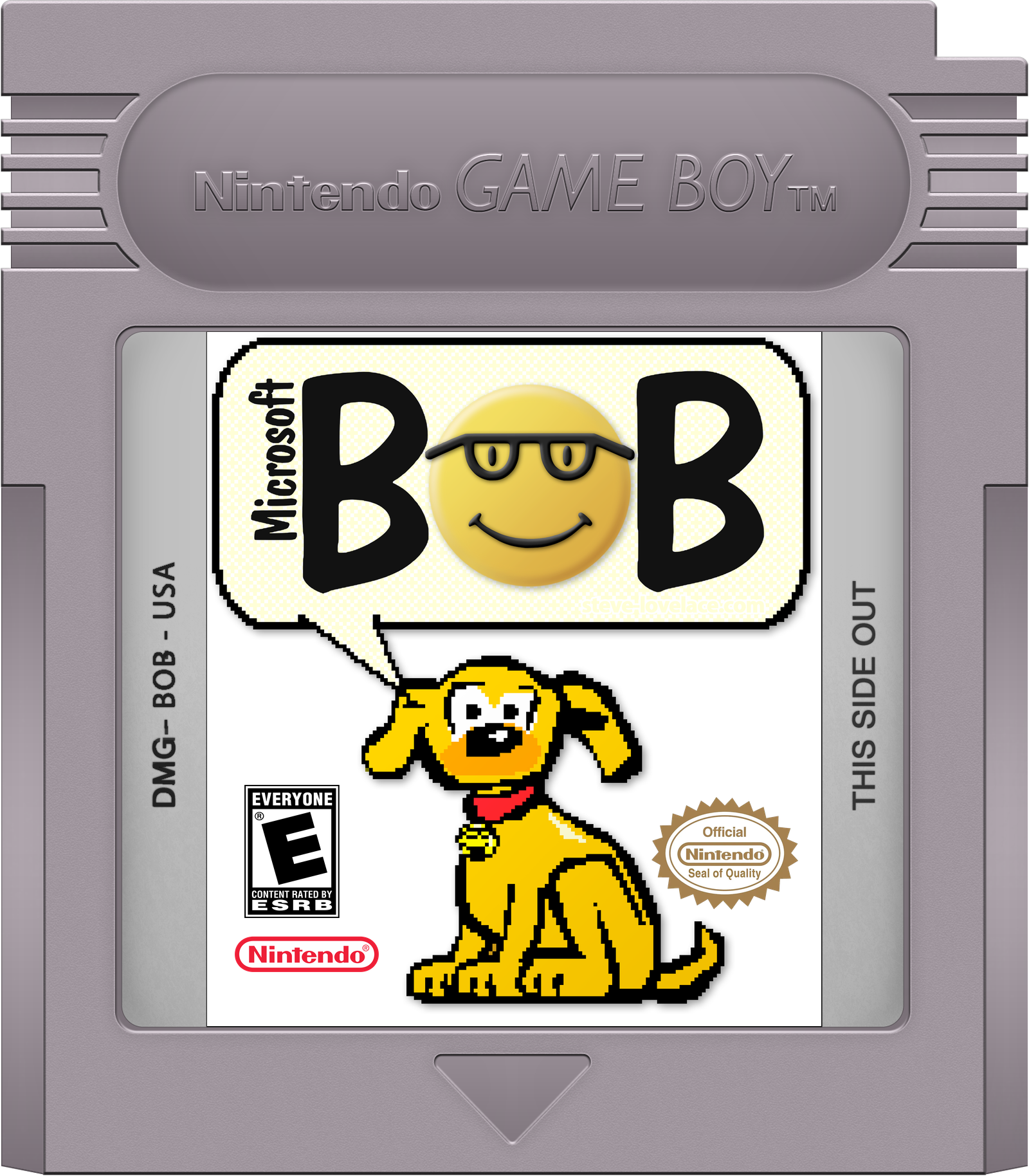 Microsoft BOB for the Nintendo Game Boy cartridge