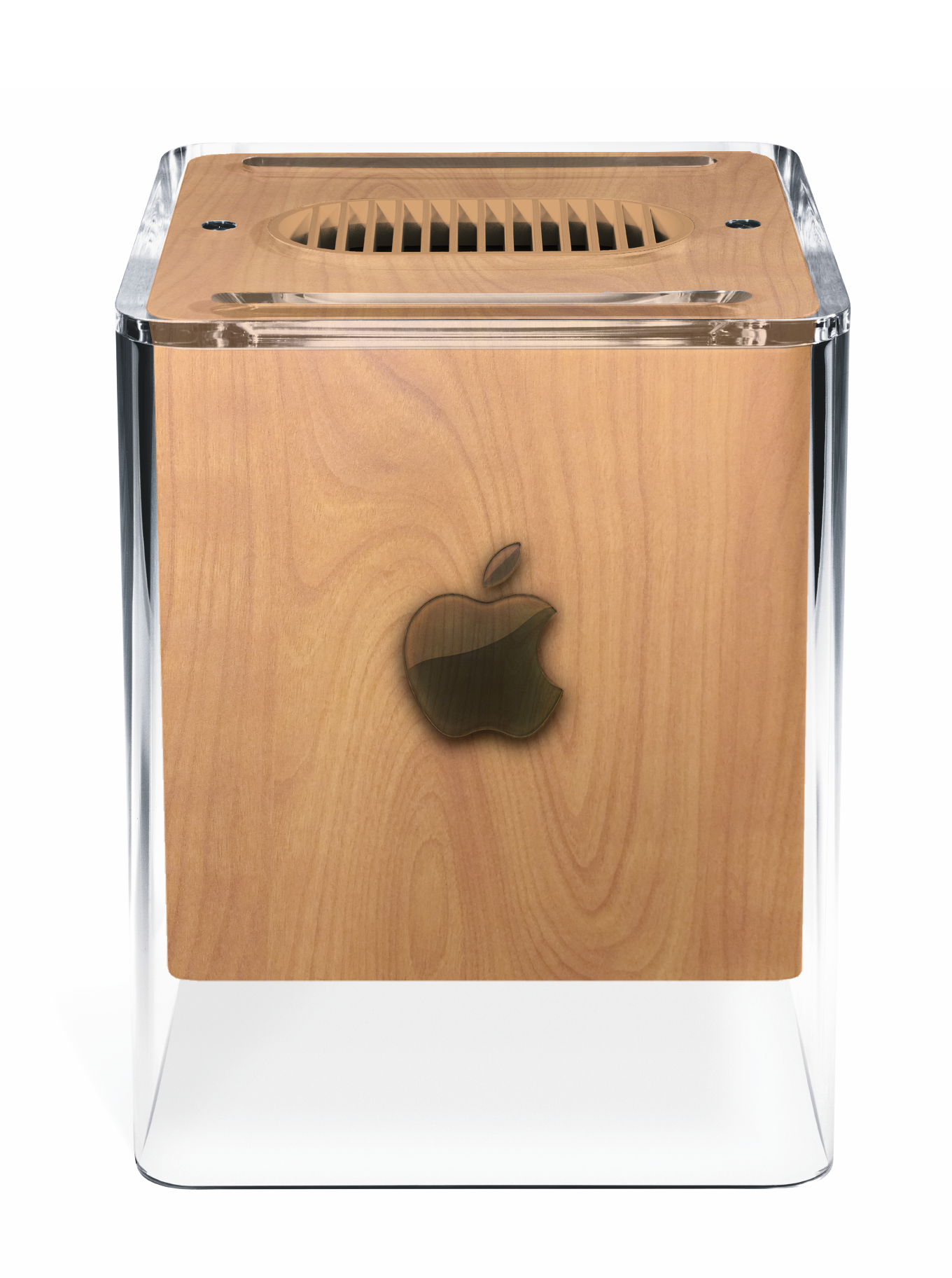 Wooden Power Mac G4 Cube