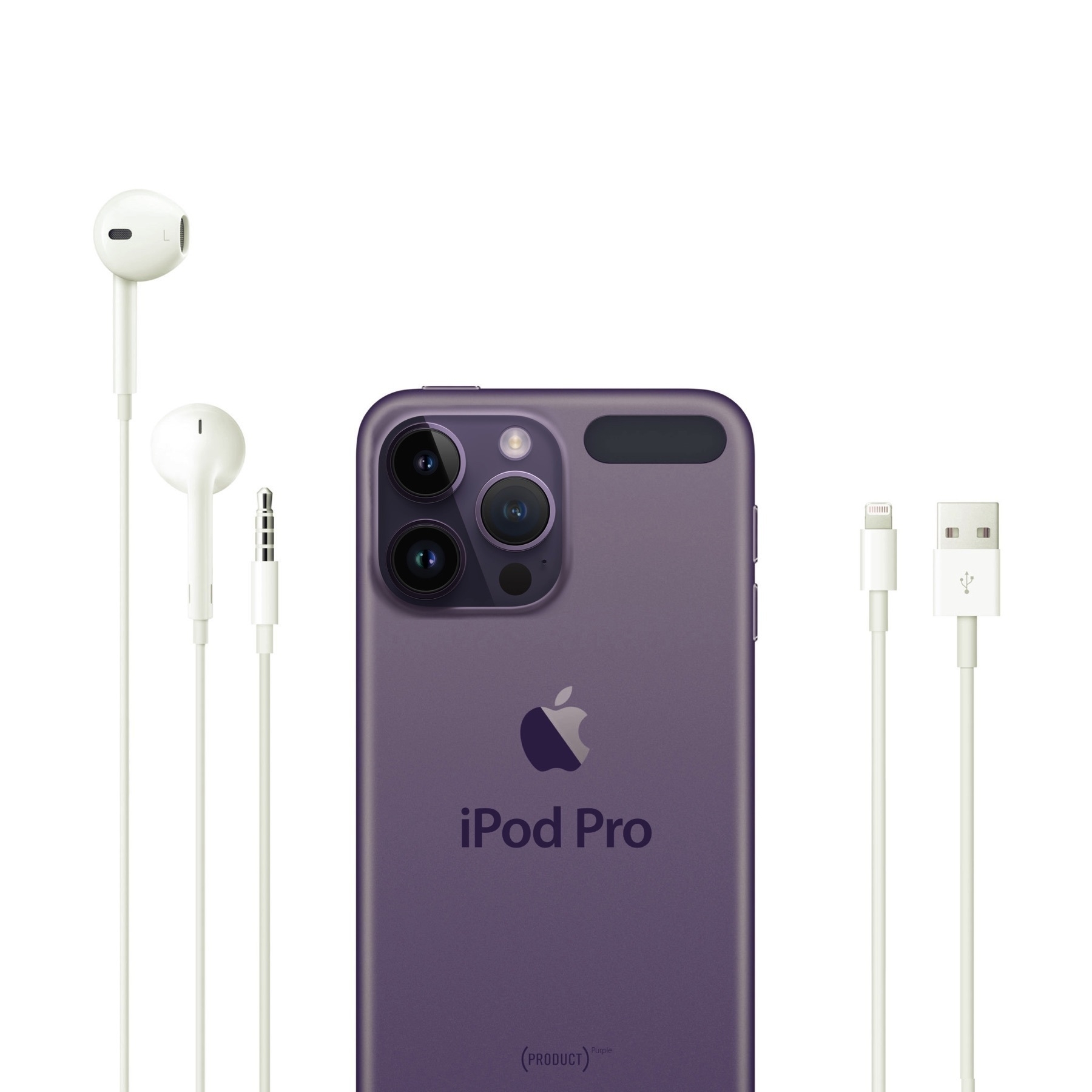iPod Touch Pro in purple