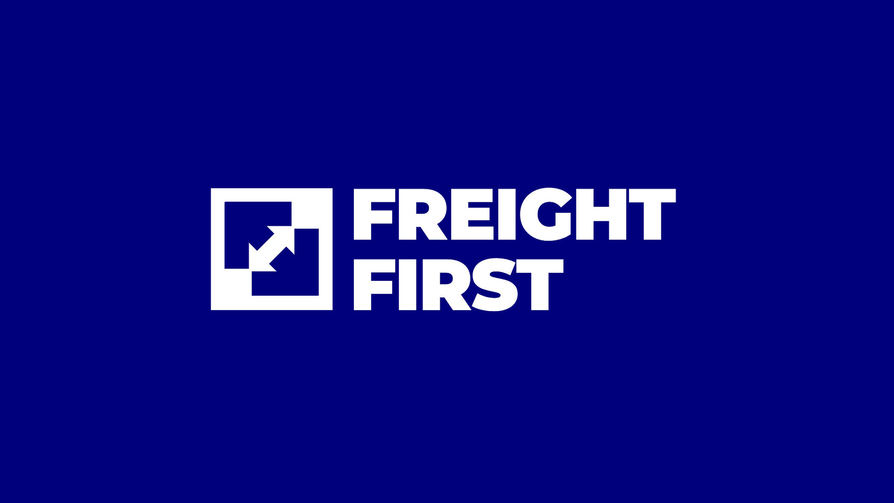 Final Design Concept for Freight First Logo