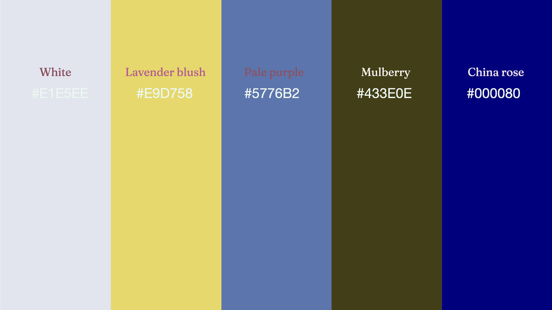 The color palette for Freight First