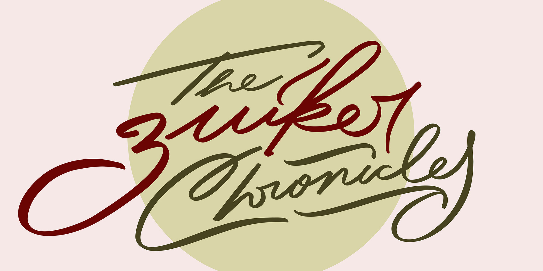 The final design for the Wordmark of The Zuiker Chronicles