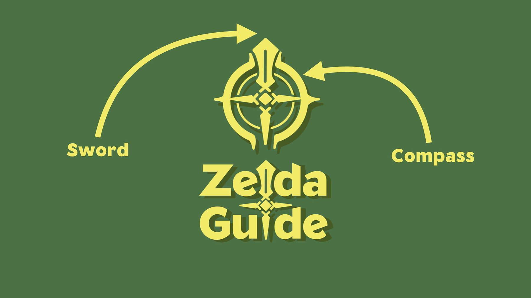 The final concept for Zelda Guide's icon