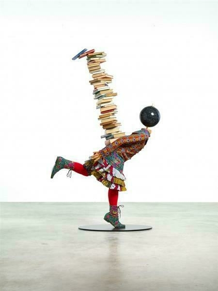 GIRL BALANCING KNOWLEDGE IV, Yinka Shonibare