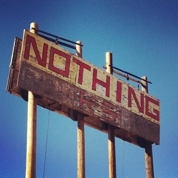 Sign for Nothing, Arizona