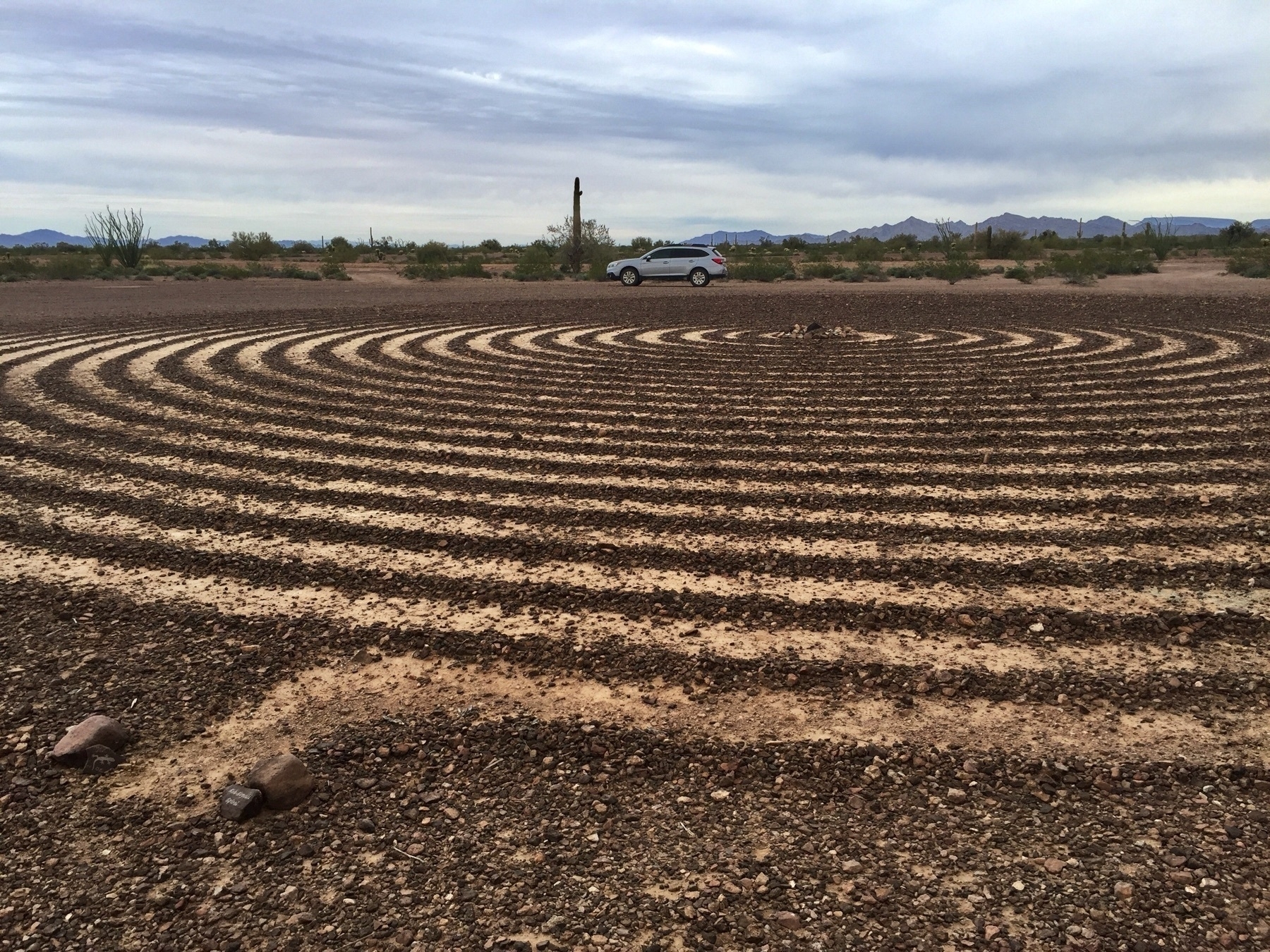 Desert labyrinth