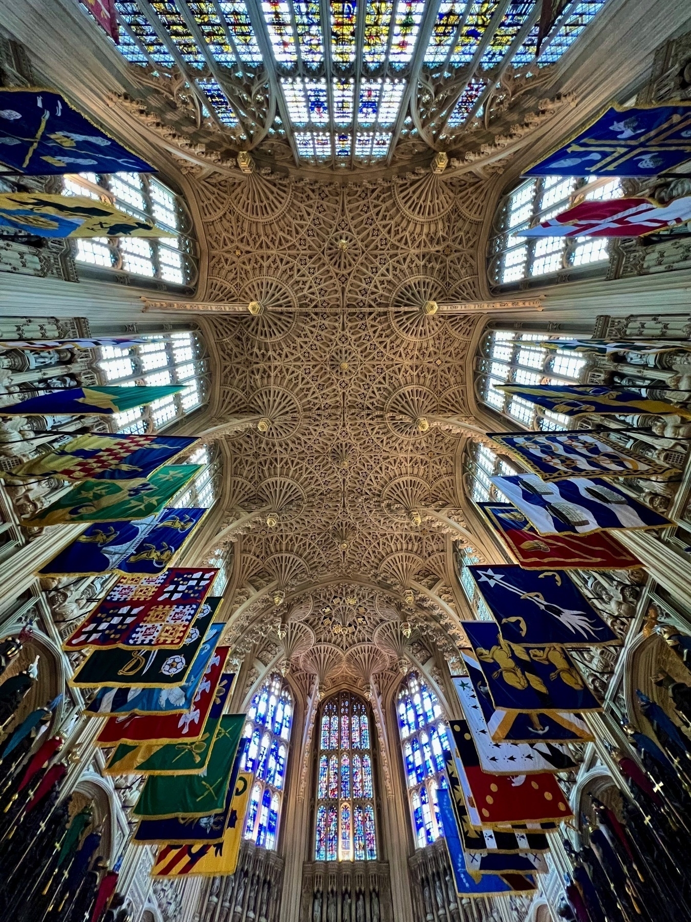 the roof of westminster abbey