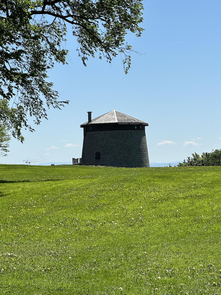 Martello tower, plains of Abraham, Quebec City
