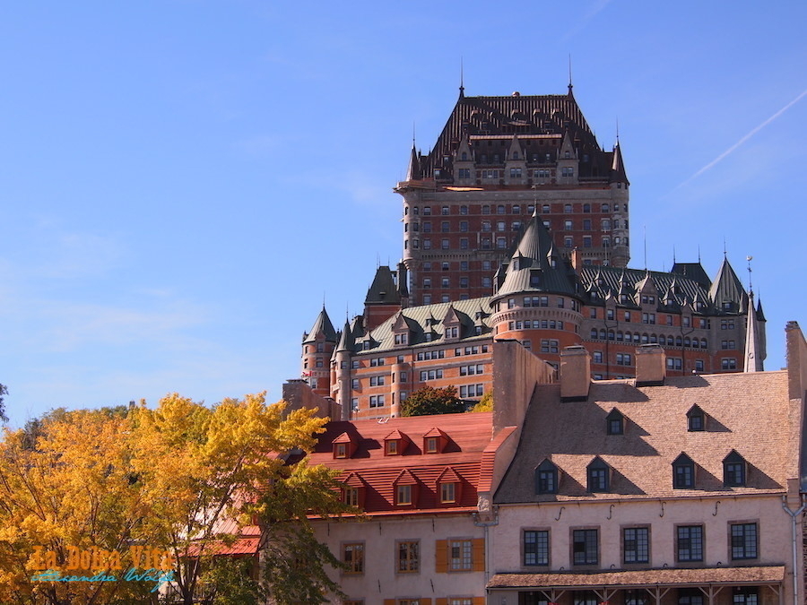 the chateau frontenac, quebec city