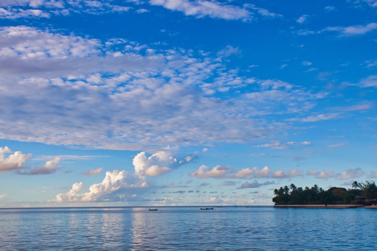 The still Caribbean 