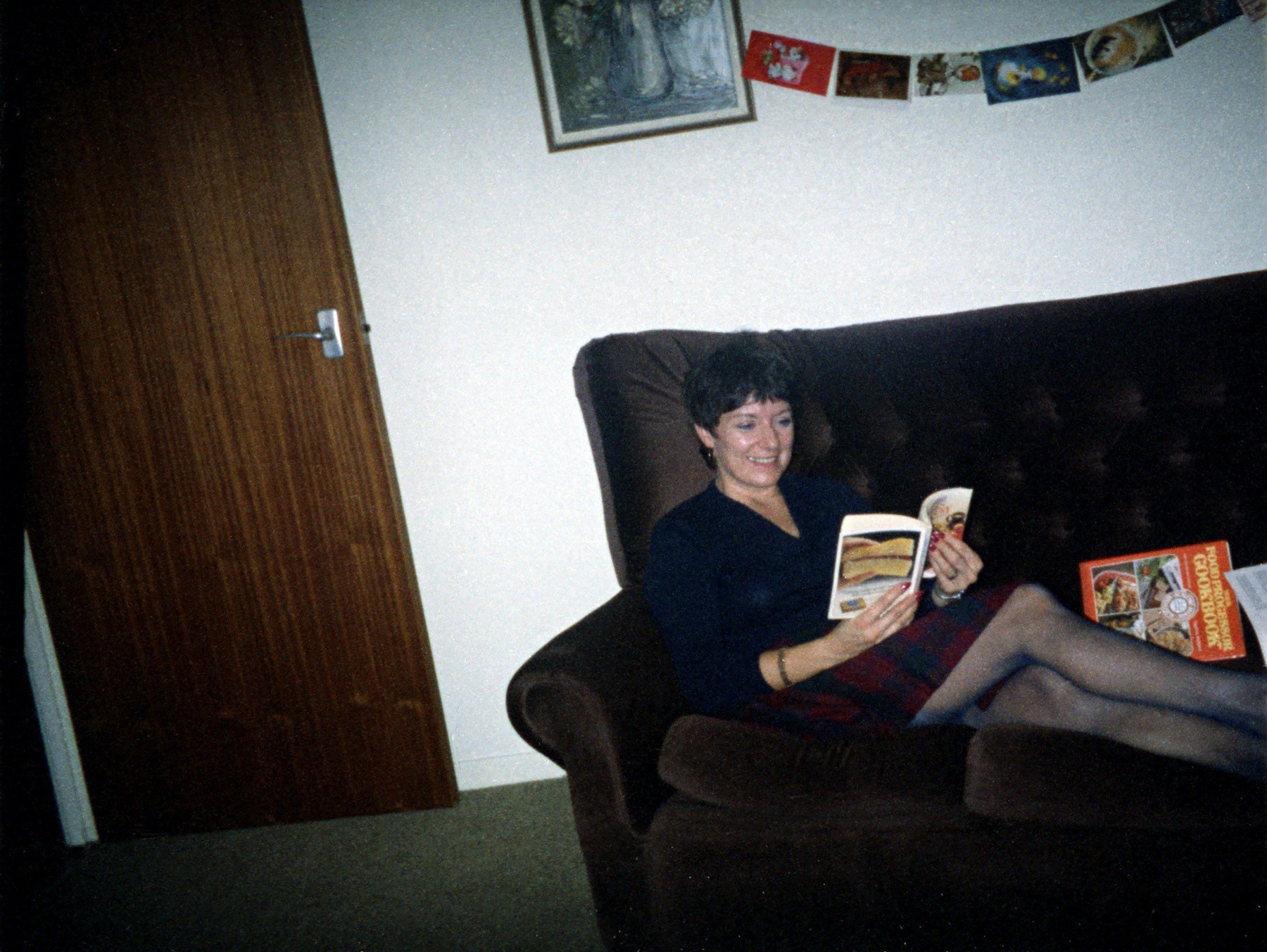 Ann Tinworth on Christmas Day 1983. 