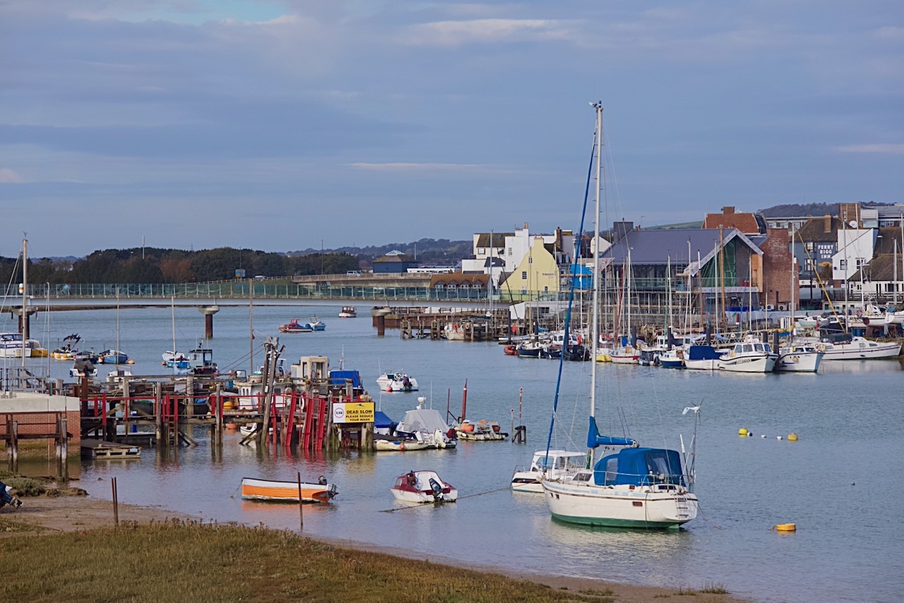 The River Adur from Emerald Quay