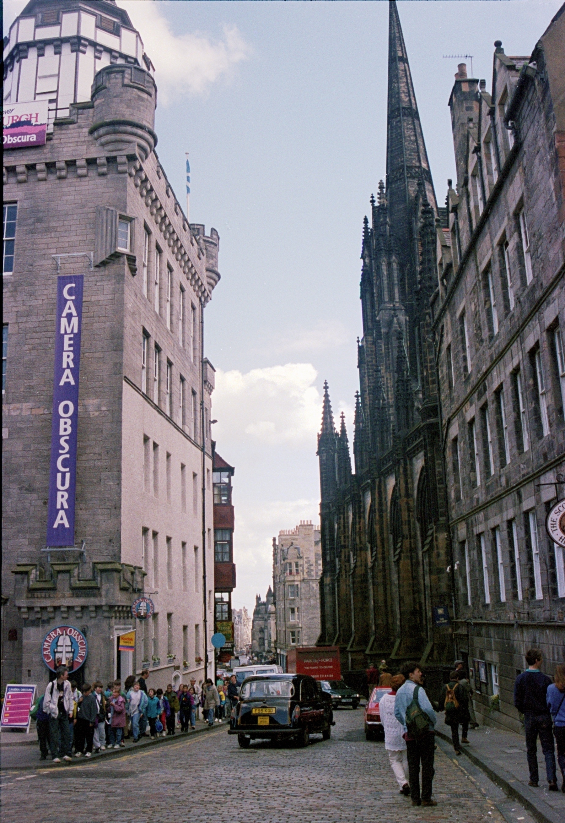 The Camera Obscura in Edinburgh, in Spring 1994