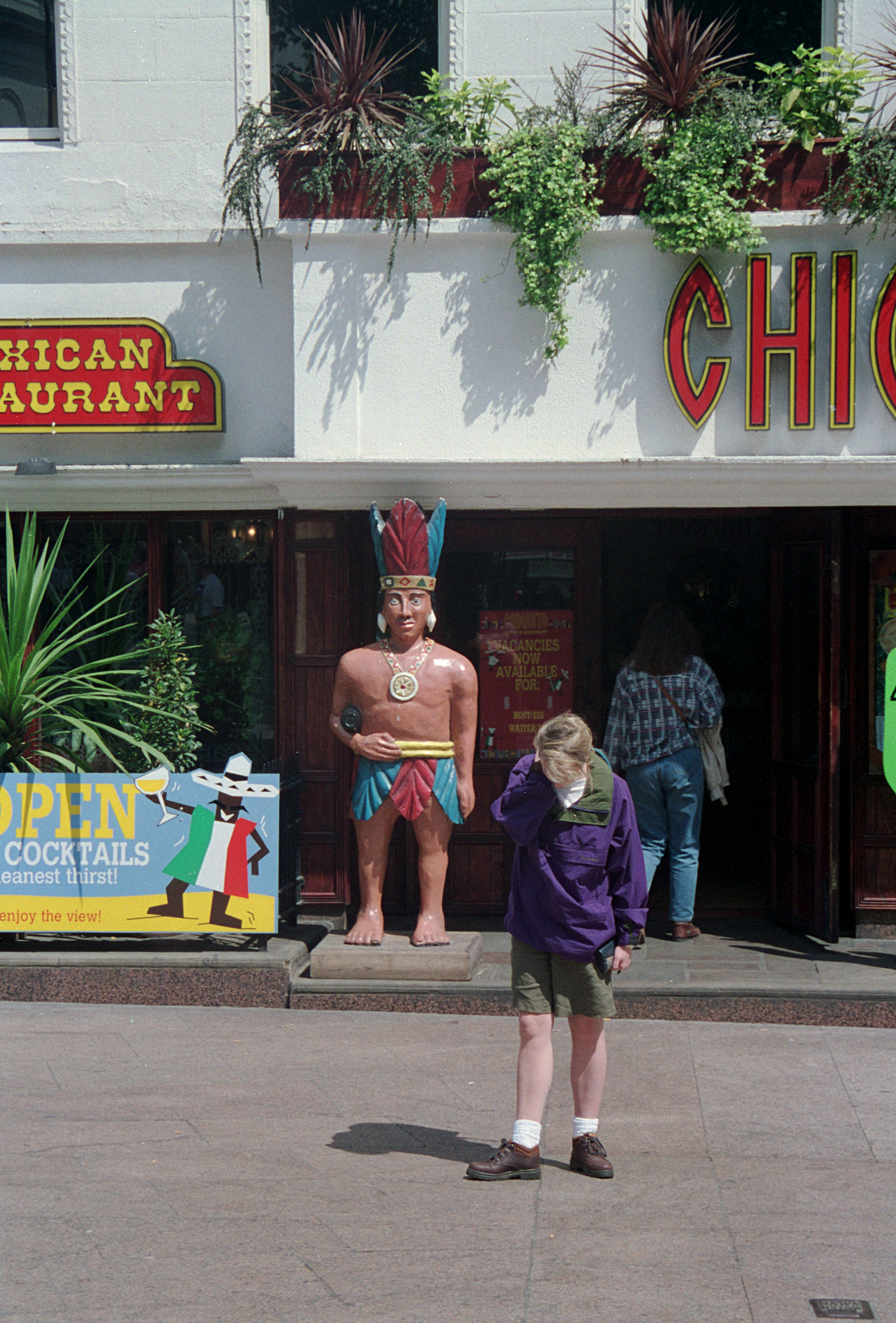 Chiquito in Leicester Square, 1994