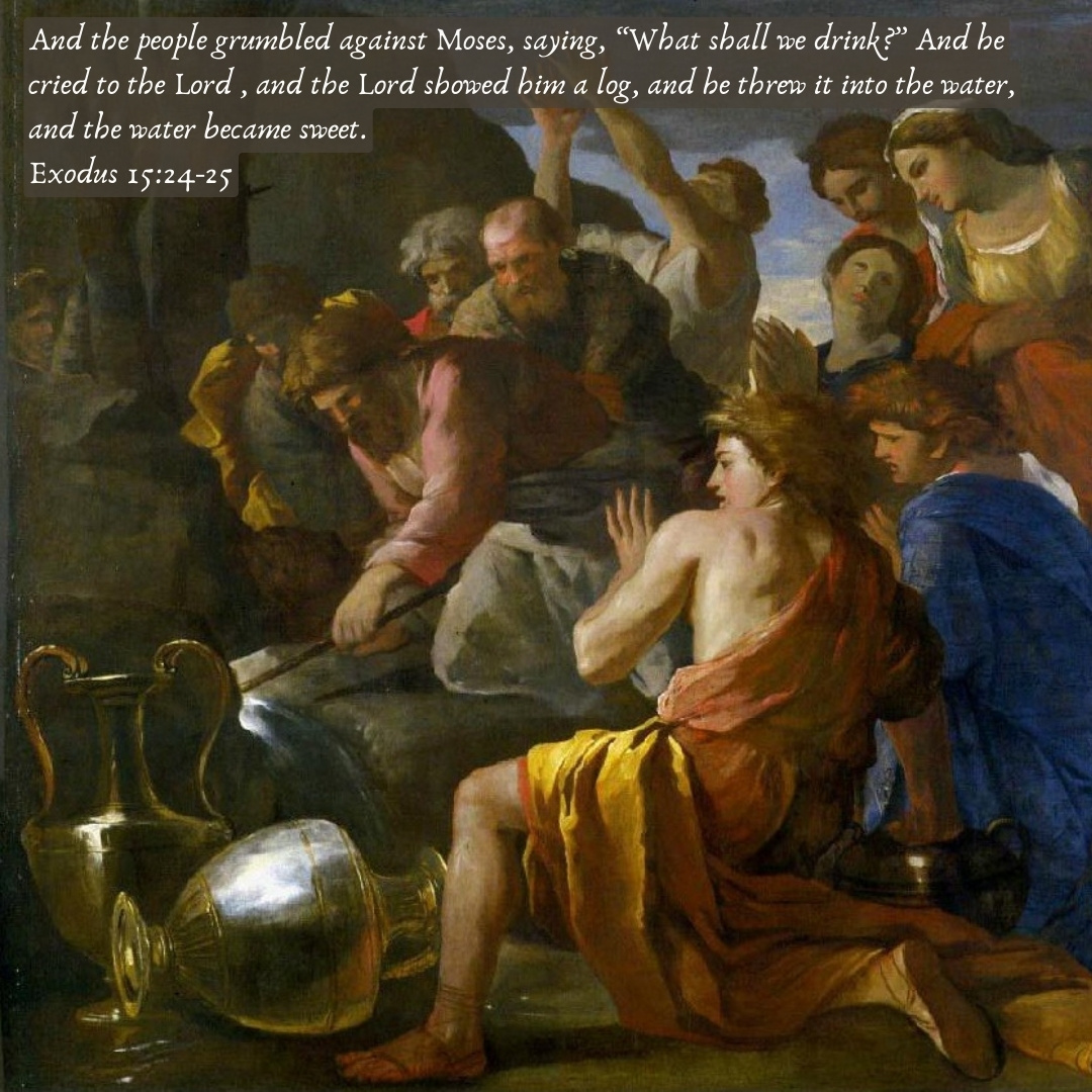 Exodus 15 24 25