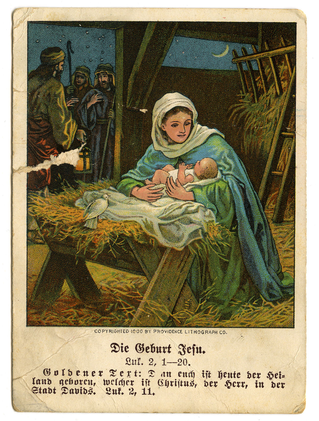 John 1 14 Picture Card