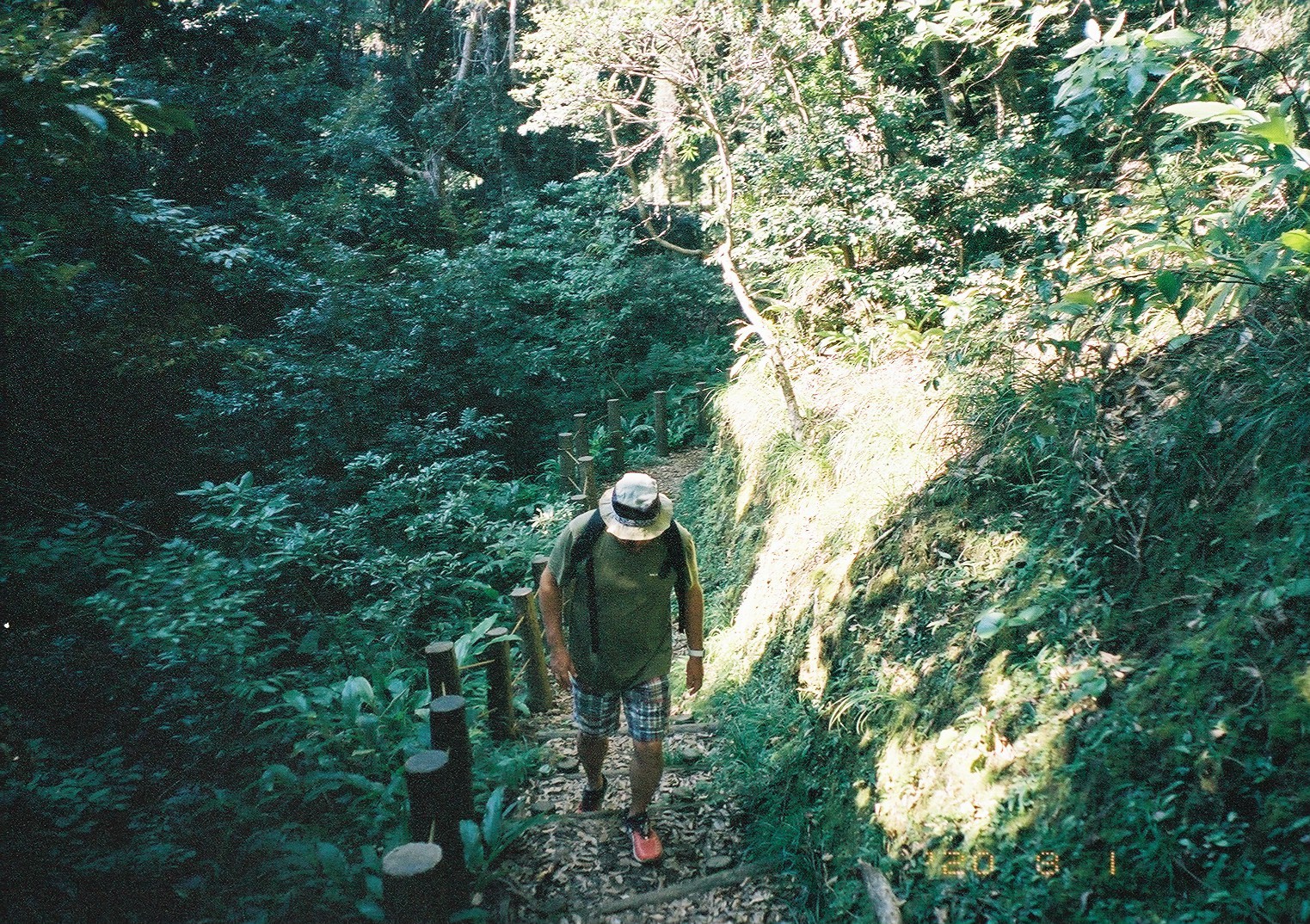Photo of Rick hiking in Hachijojima 