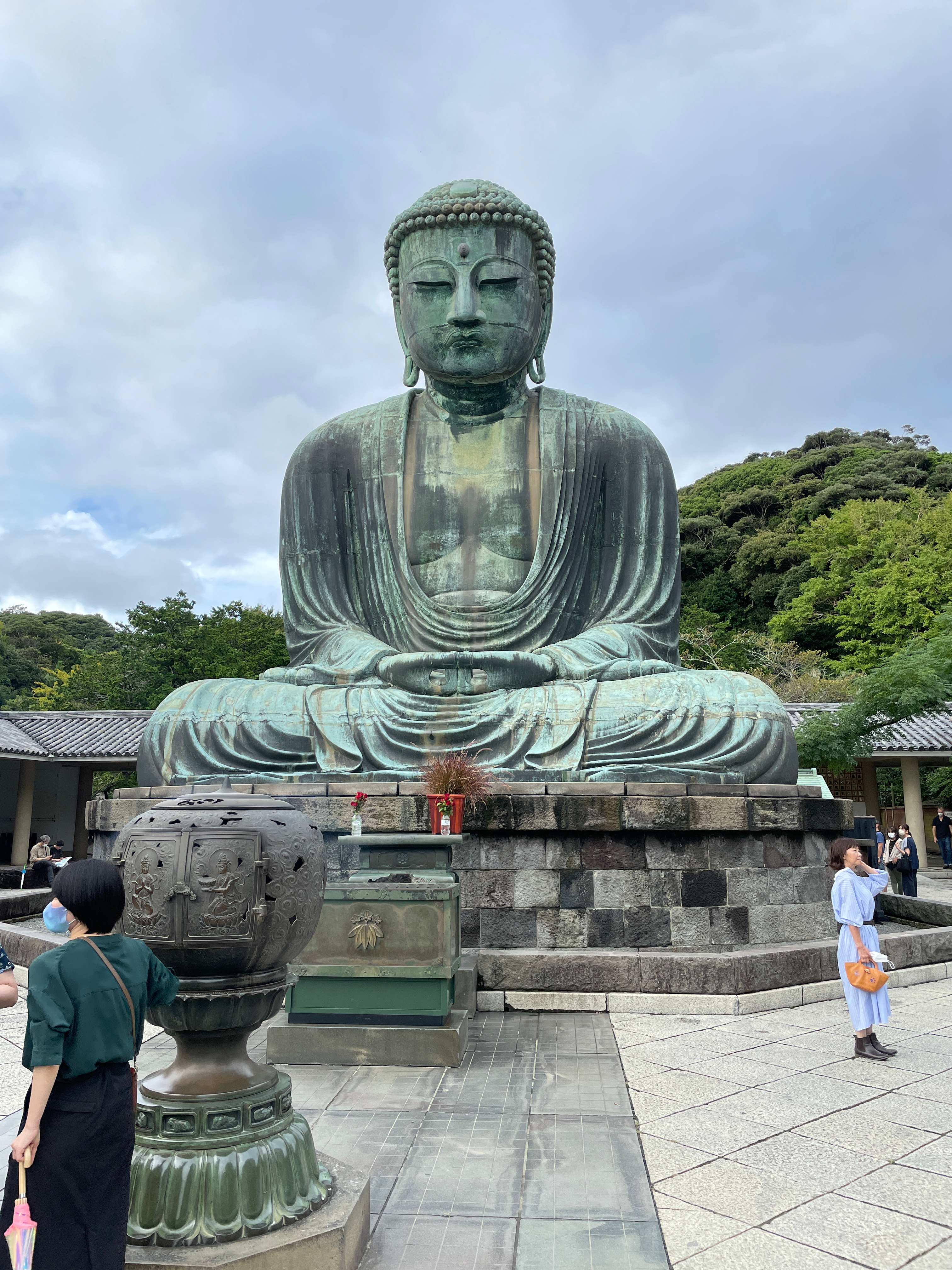 Great Buddha statue in Kamakura