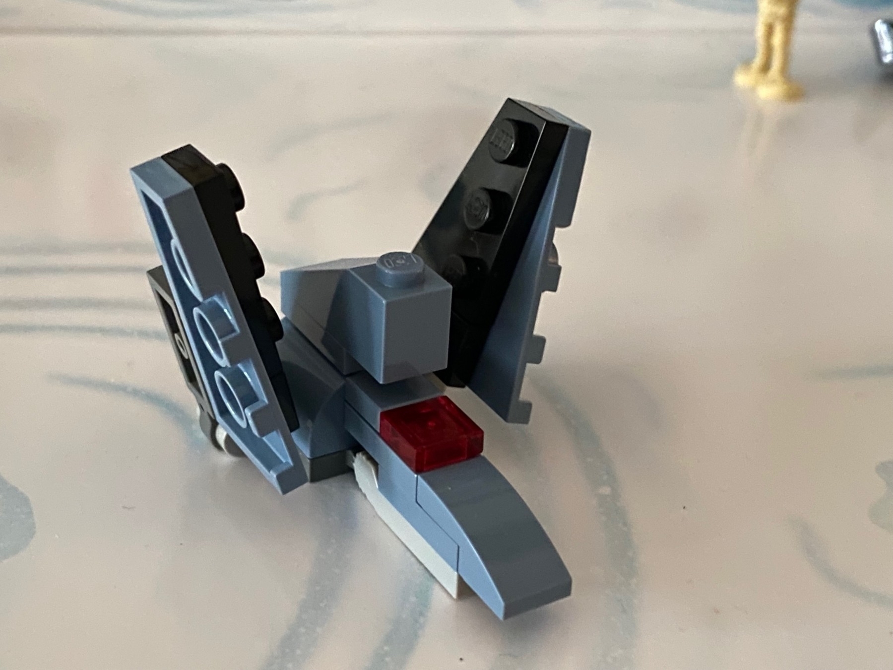 The Lego Bad Batch shuttle from the Star Wars Lego Advent calendar