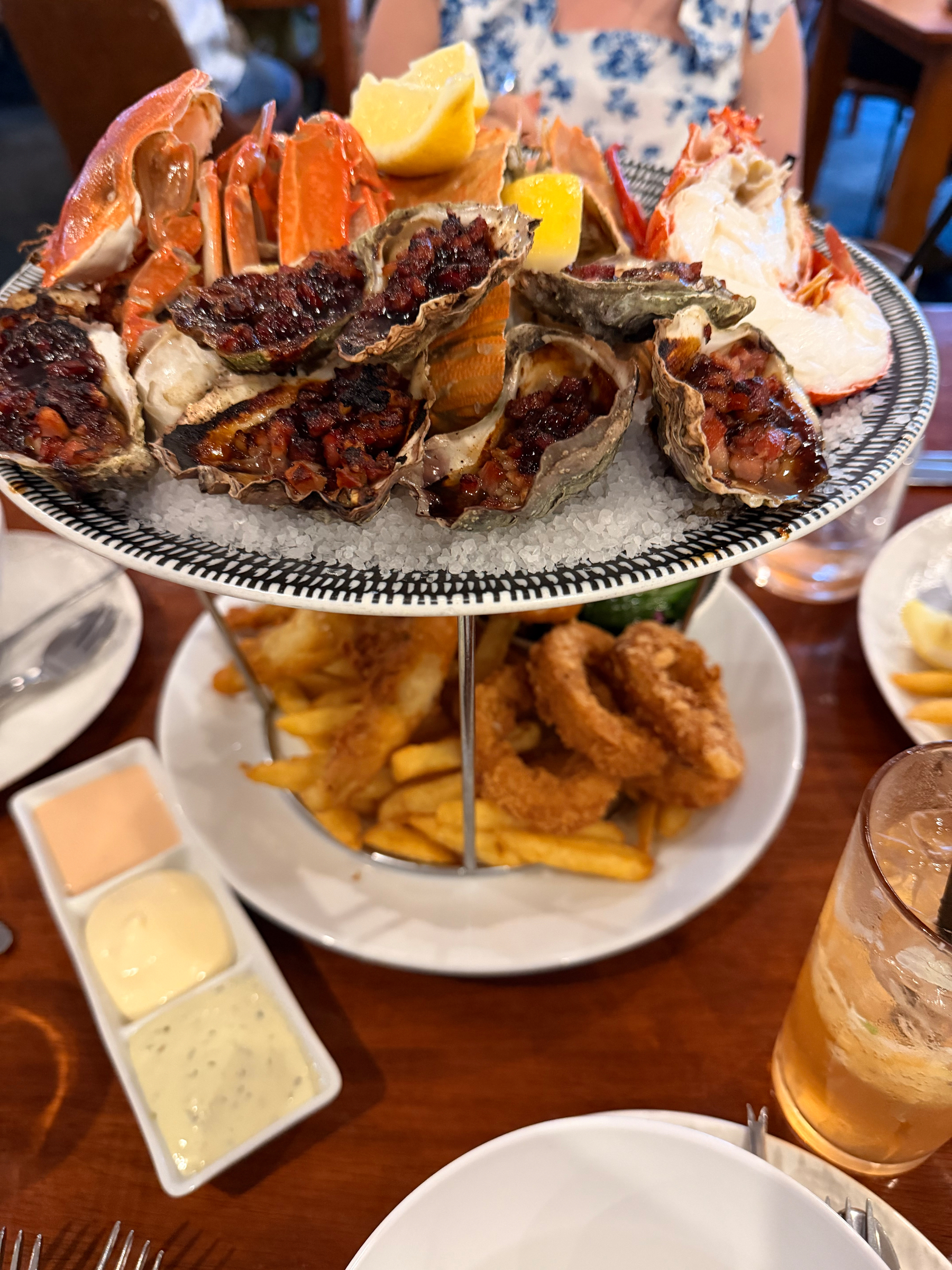 A seafood platter