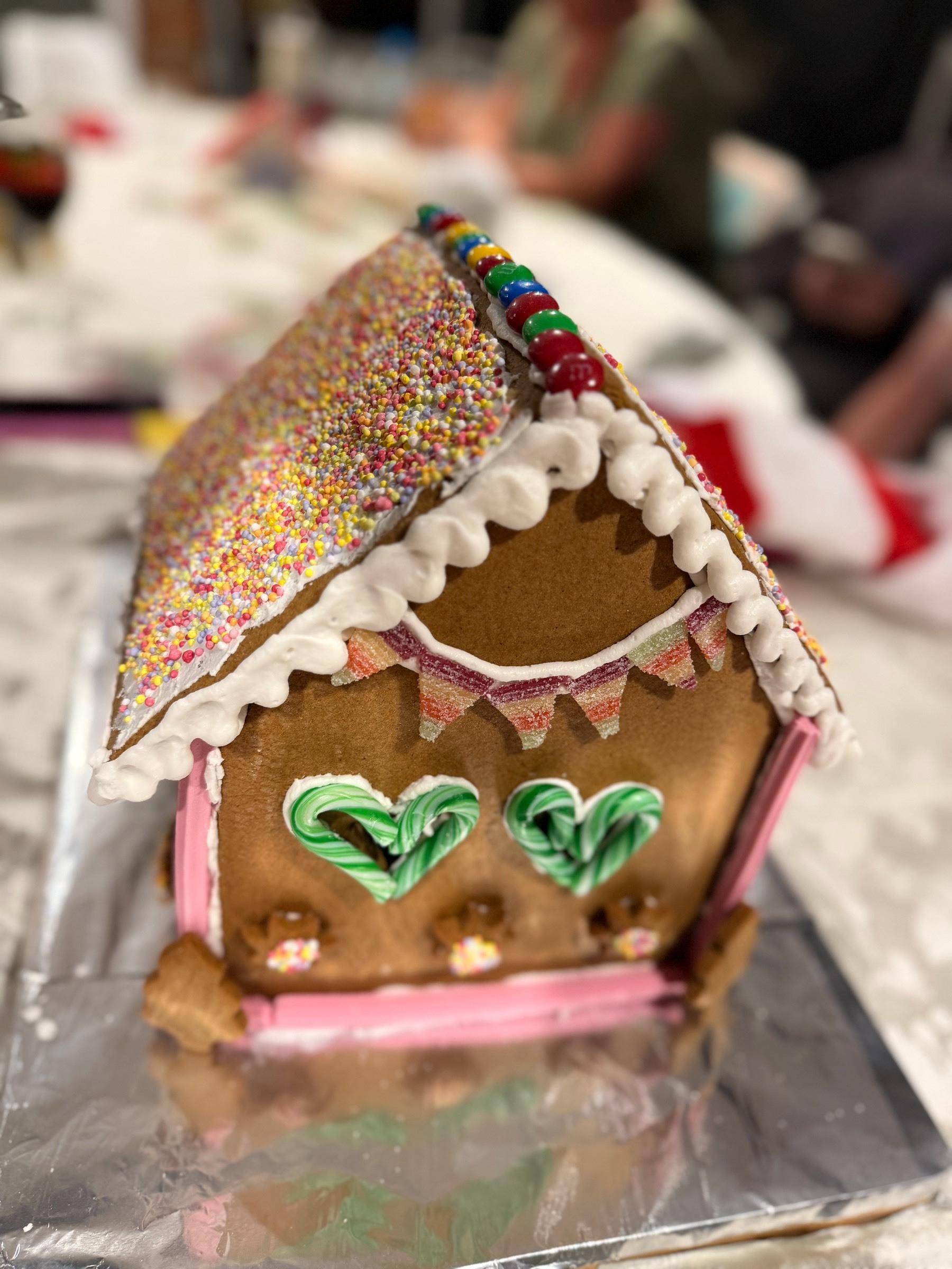 This years Xmas gingerbread house