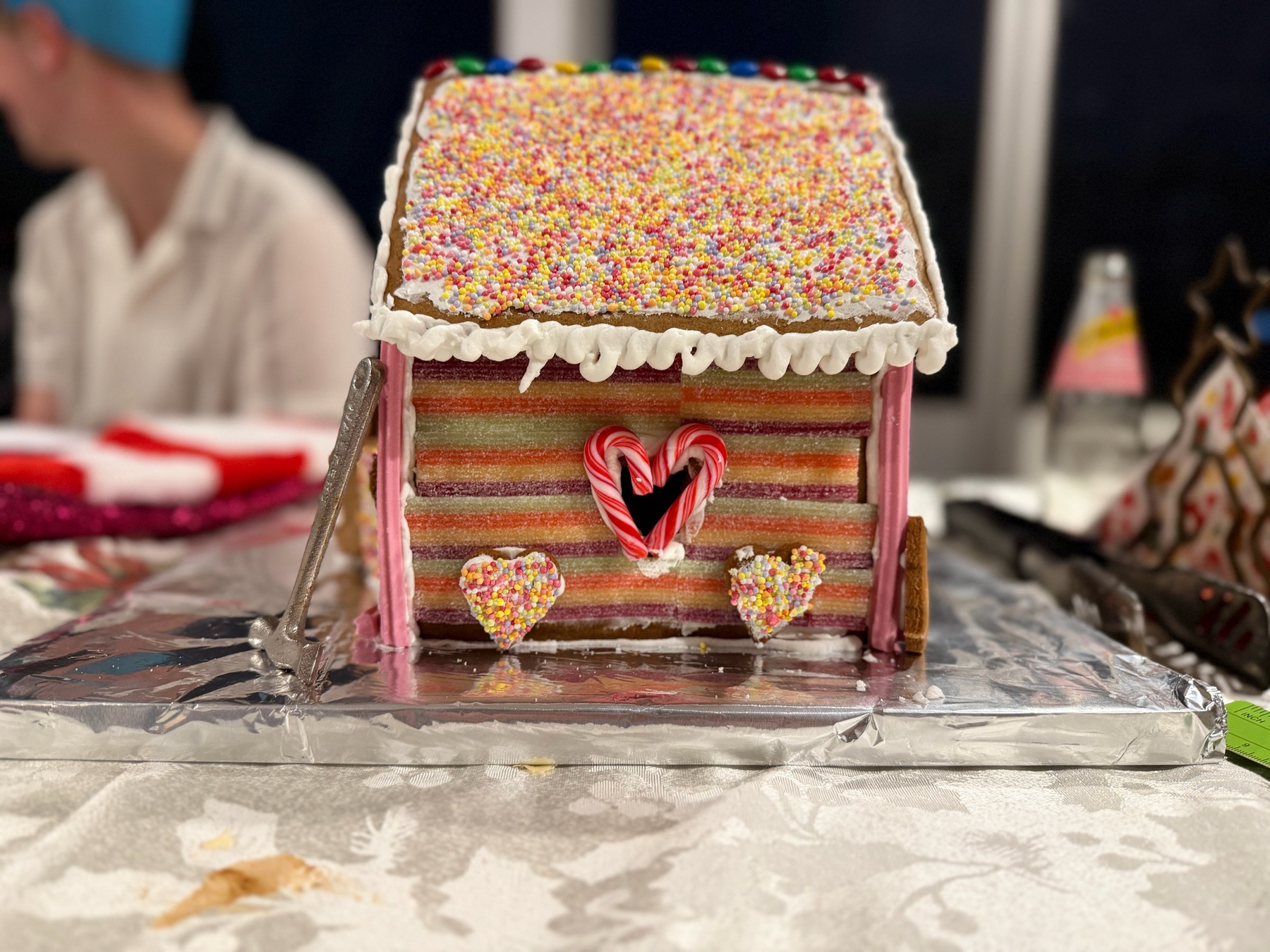 This years Xmas gingerbread house