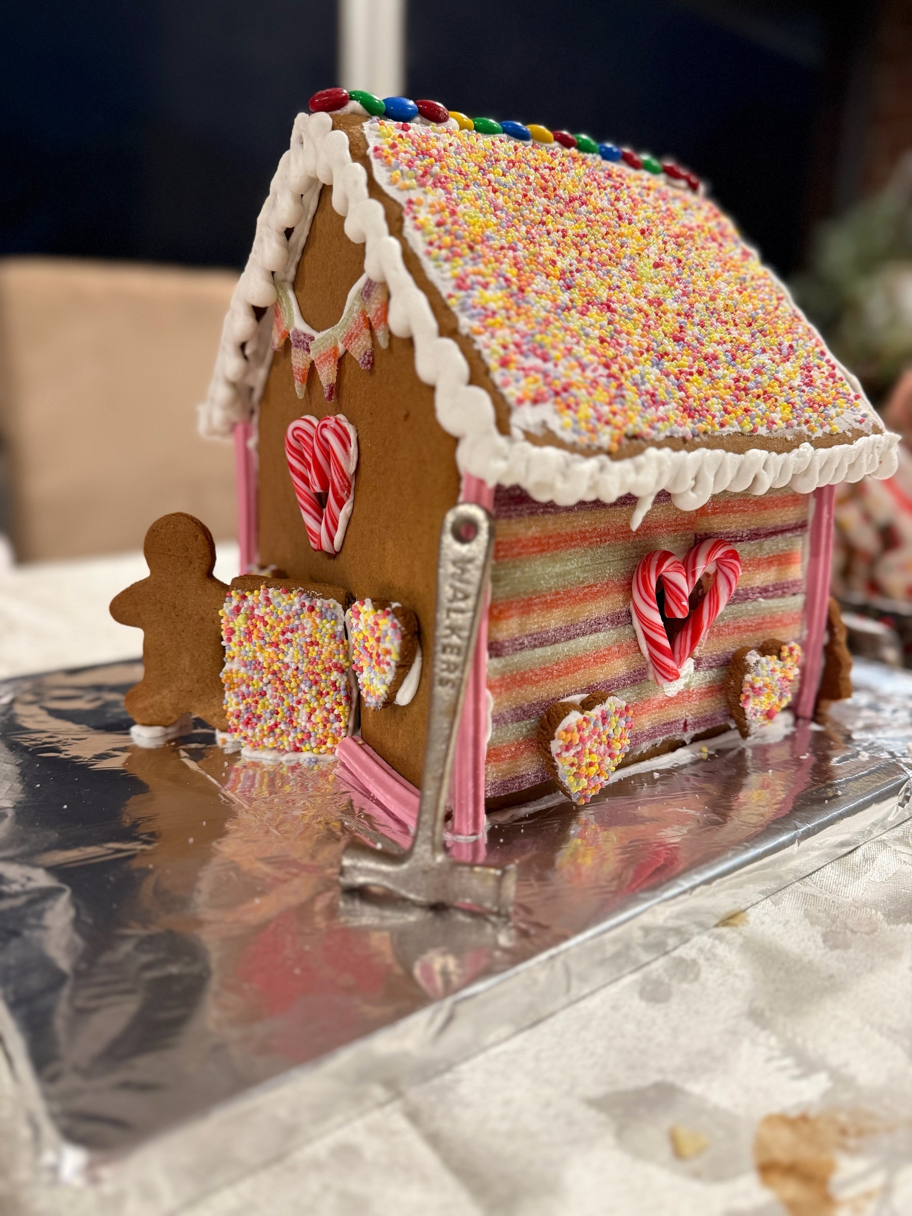 This years Xmas gingerbread house