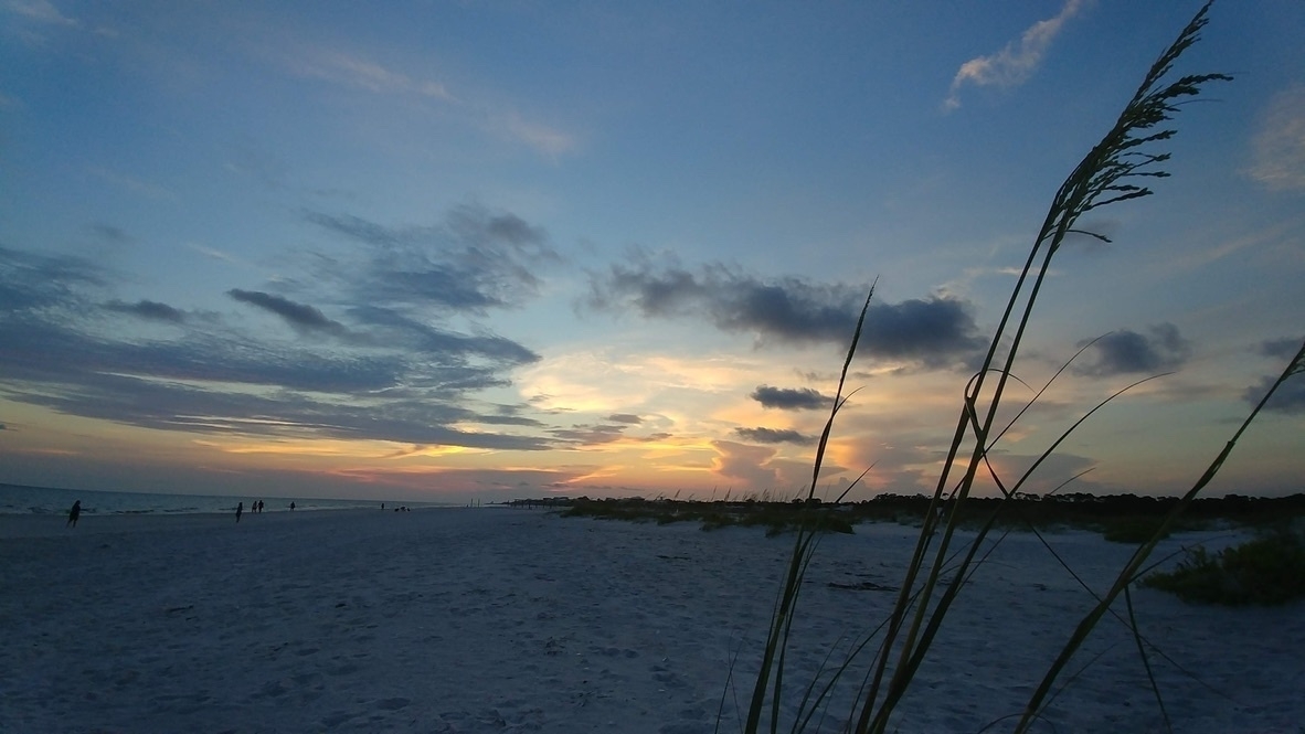 A view from Panama City Beach. 