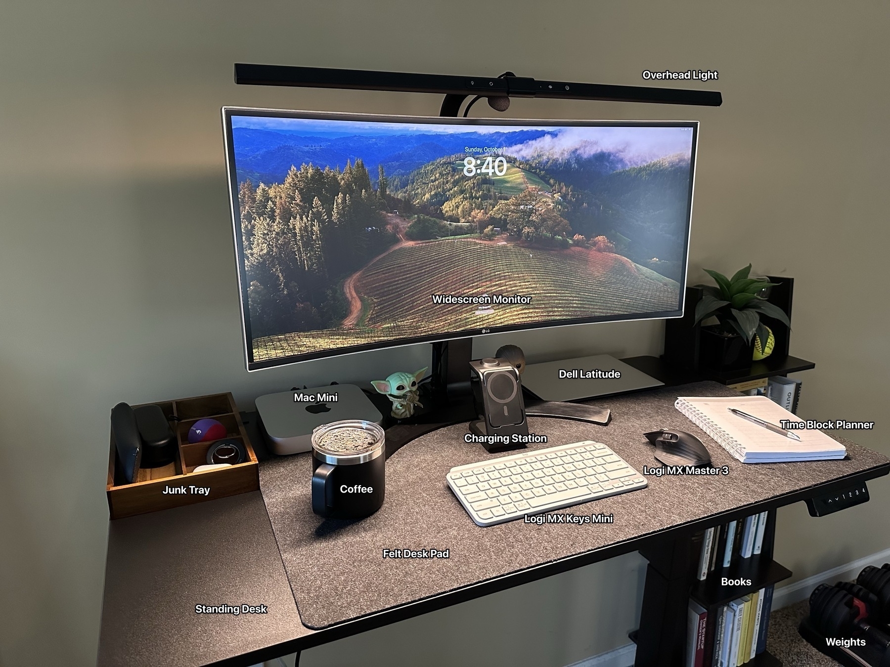 My standing desk setup.