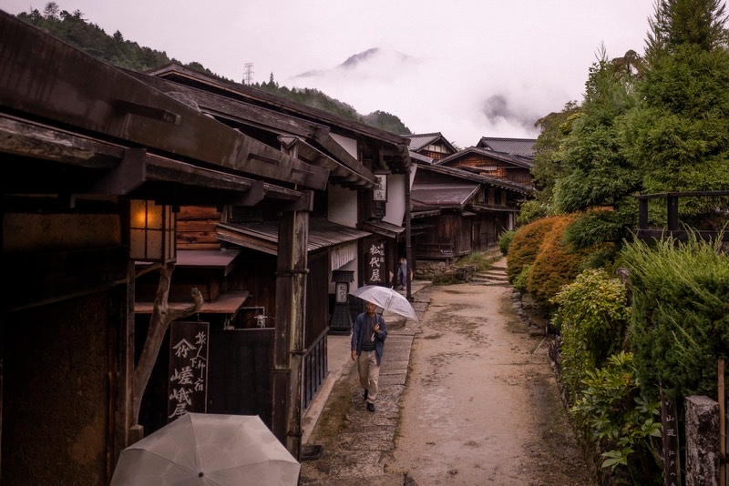 R0000287.223746.jpg A photo of a rainy, traditional street in Japan