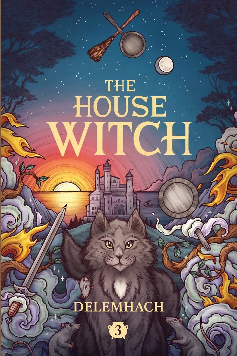 Book cover art for The House Witch 3.