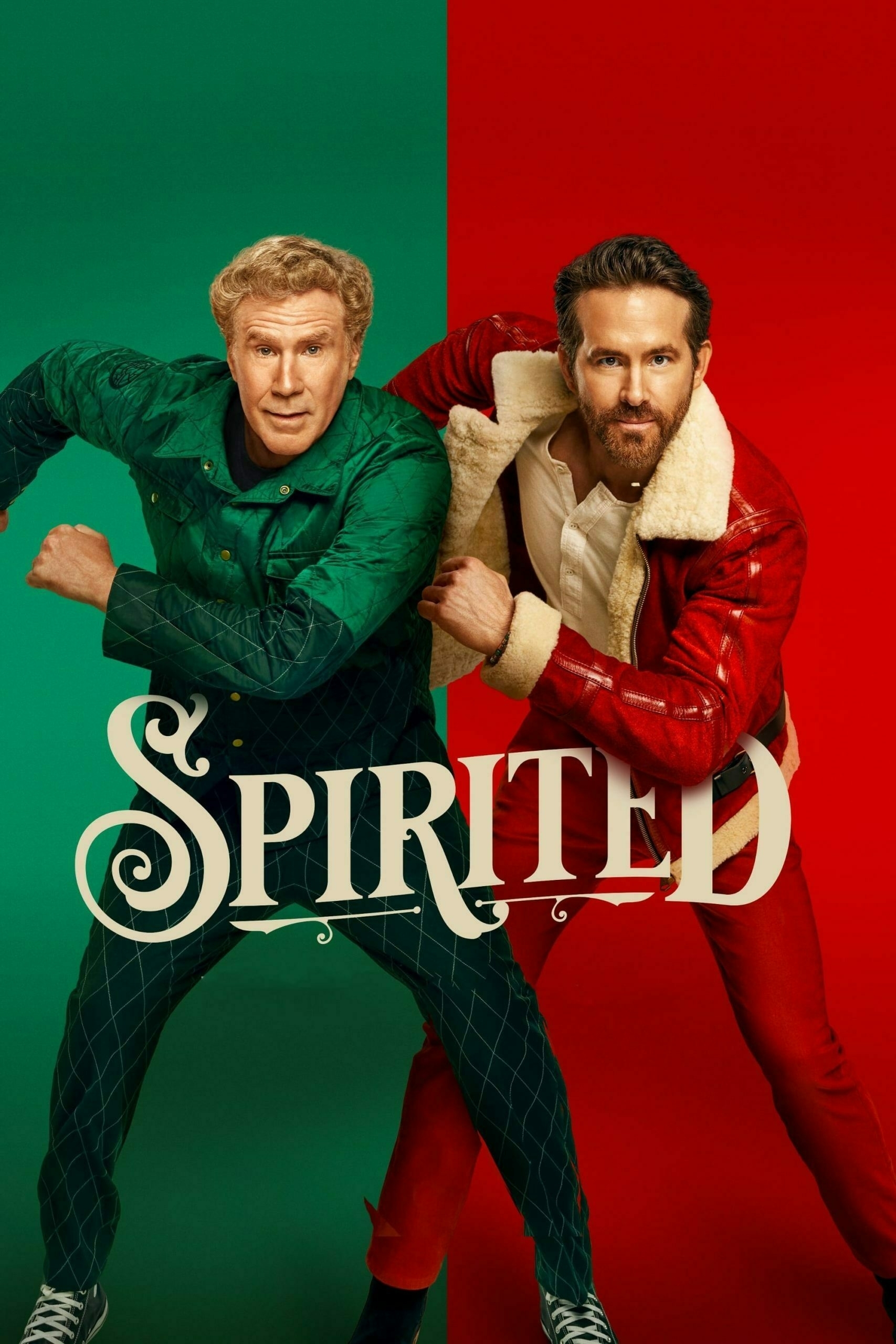Movie poster for Spirited (2023).