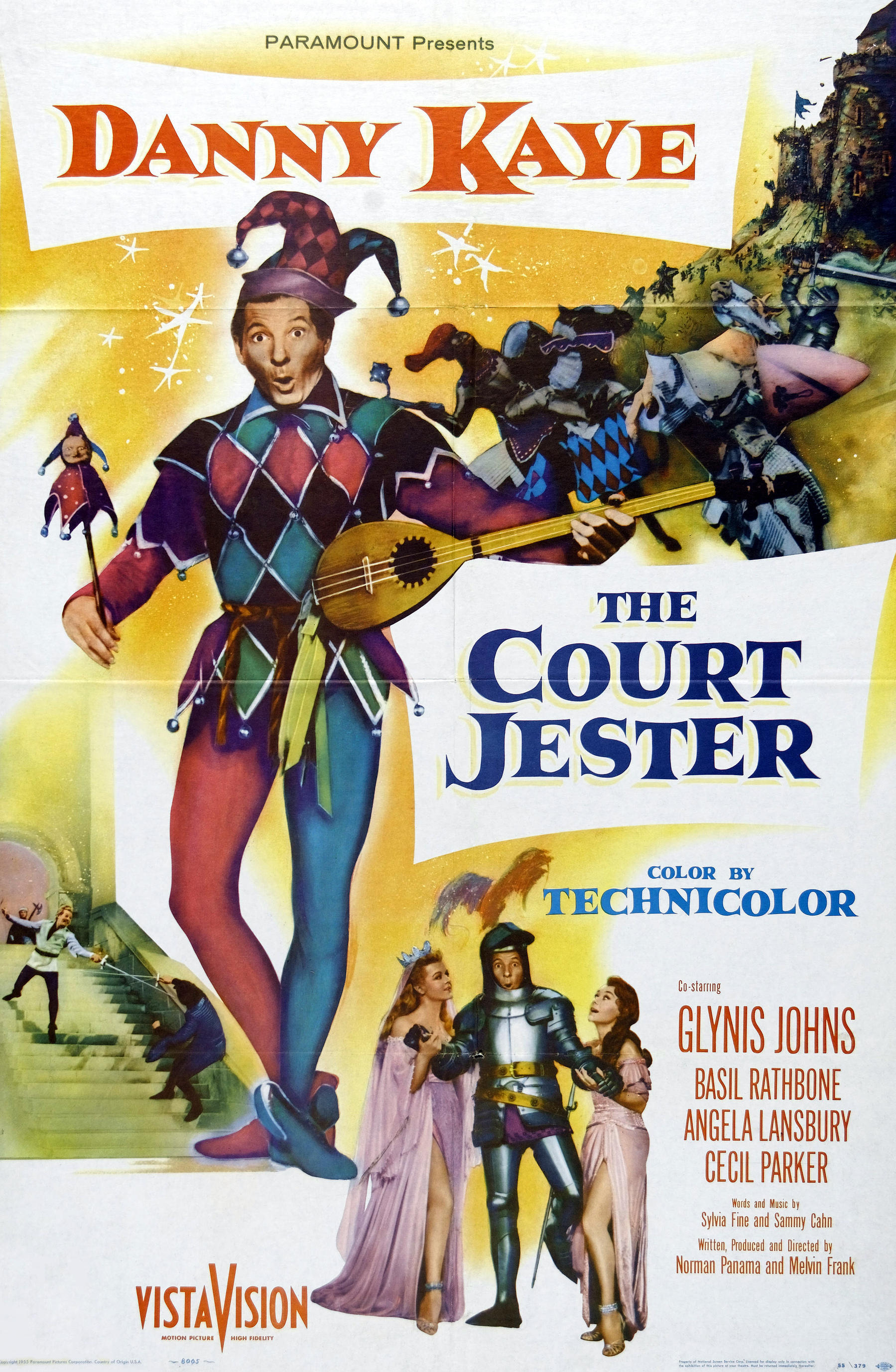 Movie poster: The Court Jester (1955).