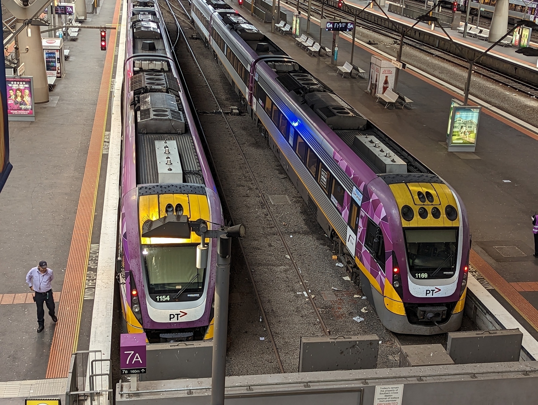 V/Line trains at Southern Cross