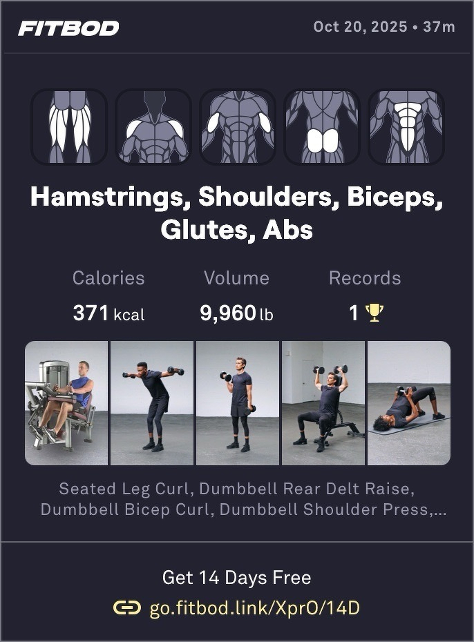 Lifting summary